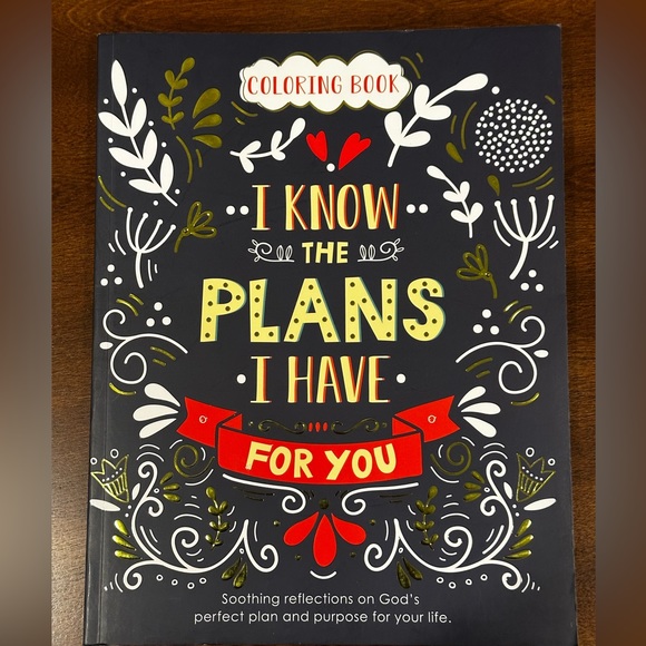 “I know the plans I have for you” Adult Coloring Book - Picture 4 of 4